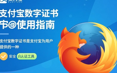 Firefox浏览器如何正确安装支付宝数字证书？