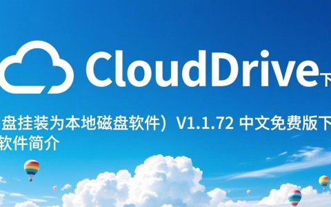 CloudDrive V1.1.72中文免费版，网盘挂载本地磁盘软件下载