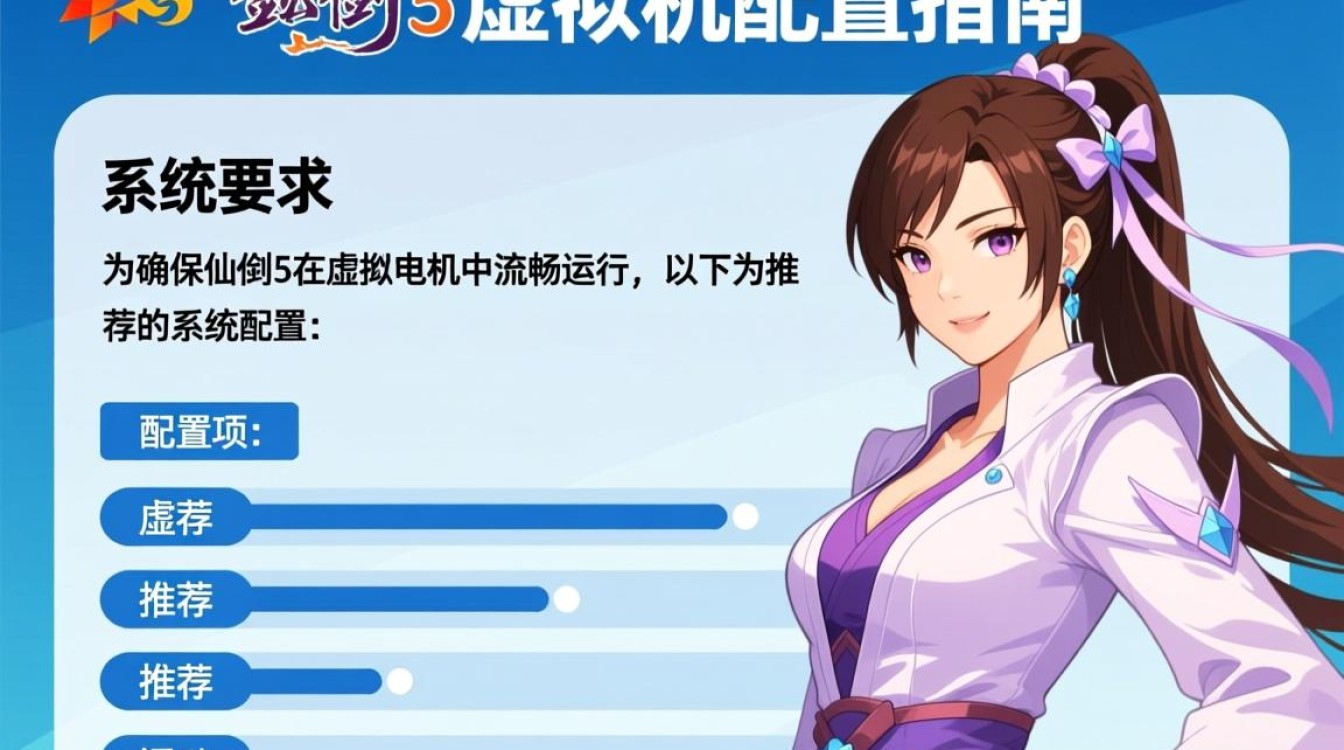 仙剑5虚拟机配置疑问，最低配置是多少？如何优化性能？