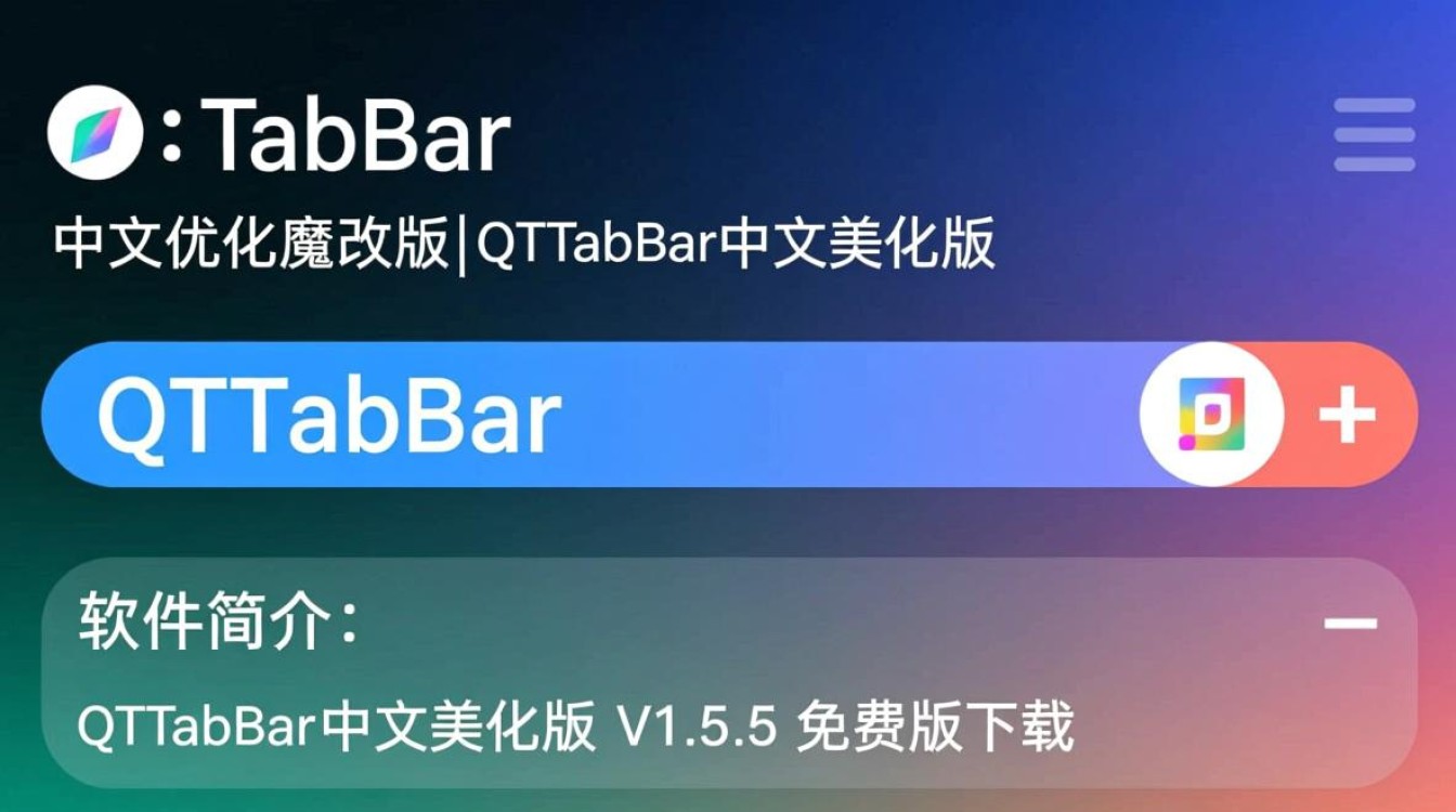 QTTabBar中文美化版V1.5.5免费下载