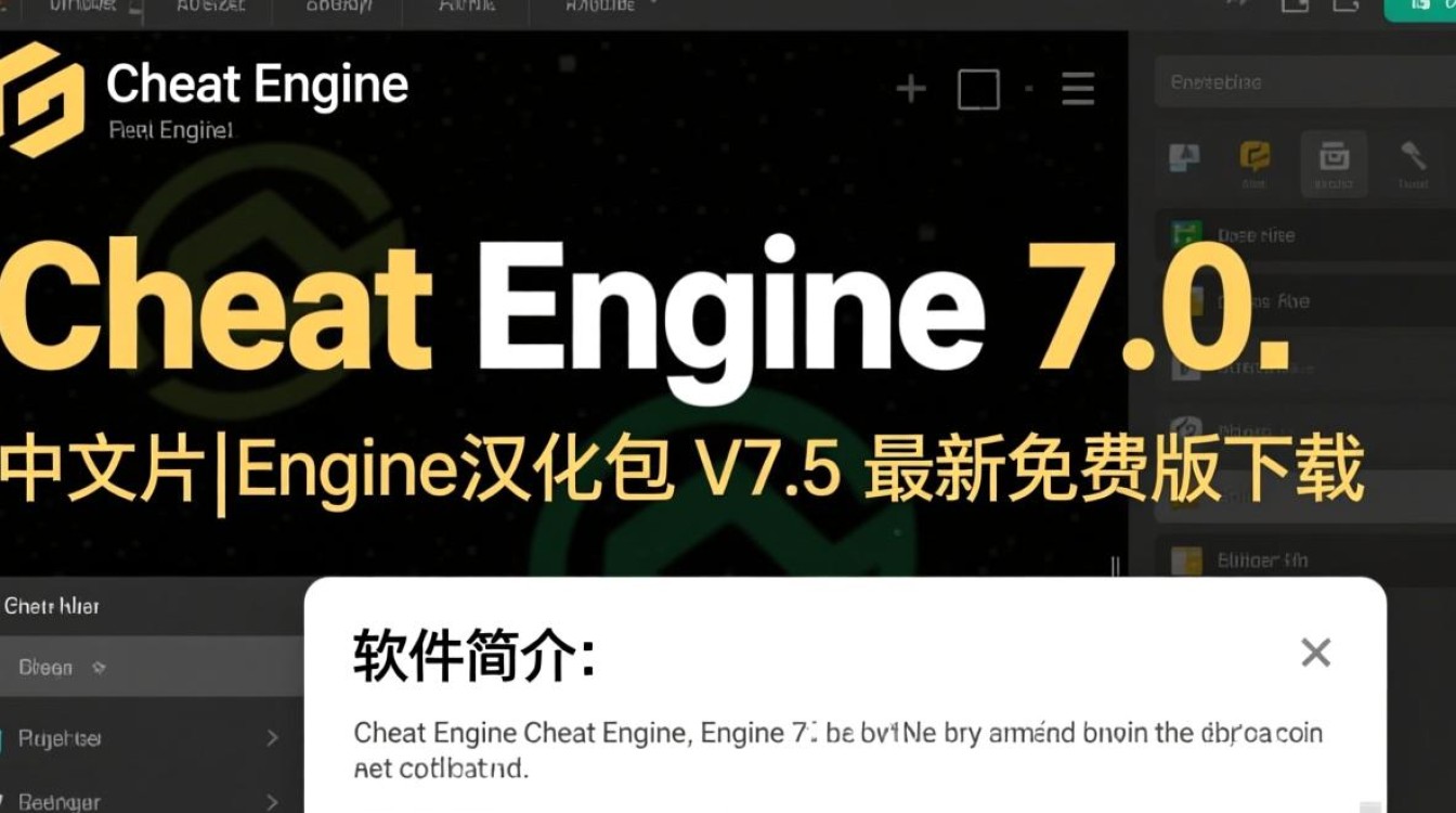 Cheat Engine中文补丁V7.5最新免费版下载 Cheat Engine中文补丁V7.5最新免费版下载