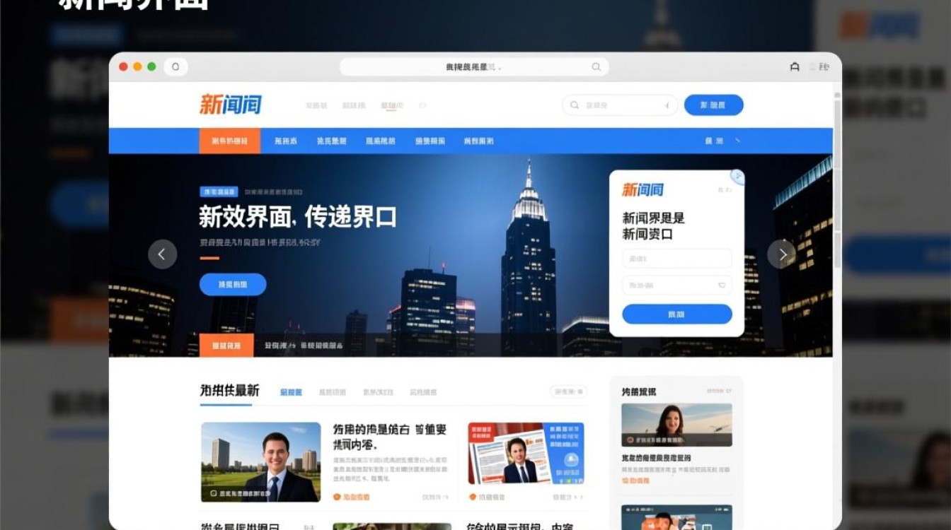 网站开发设计新闻界面，如何实现既美观又高效的用户体验？