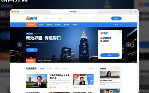 网站开发设计新闻界面，如何实现既美观又高效的用户体验？