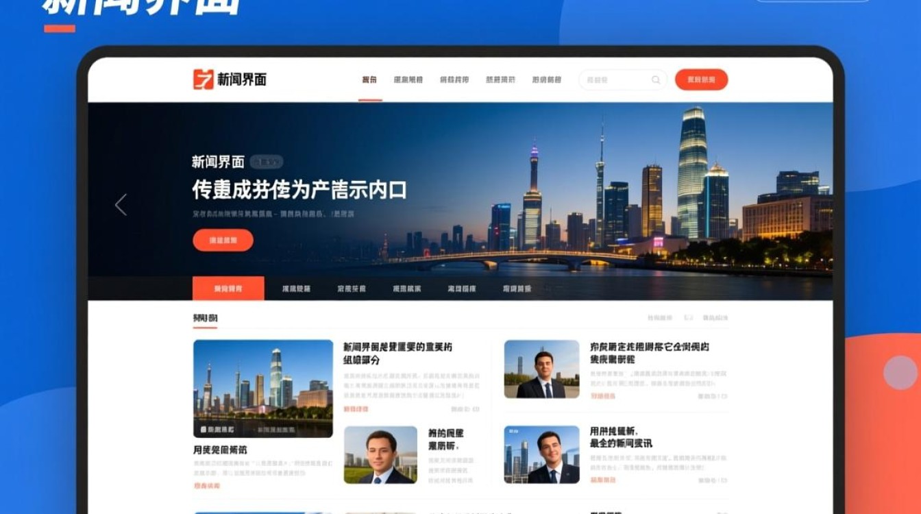 网站开发设计新闻界面，如何实现既美观又高效的用户体验？