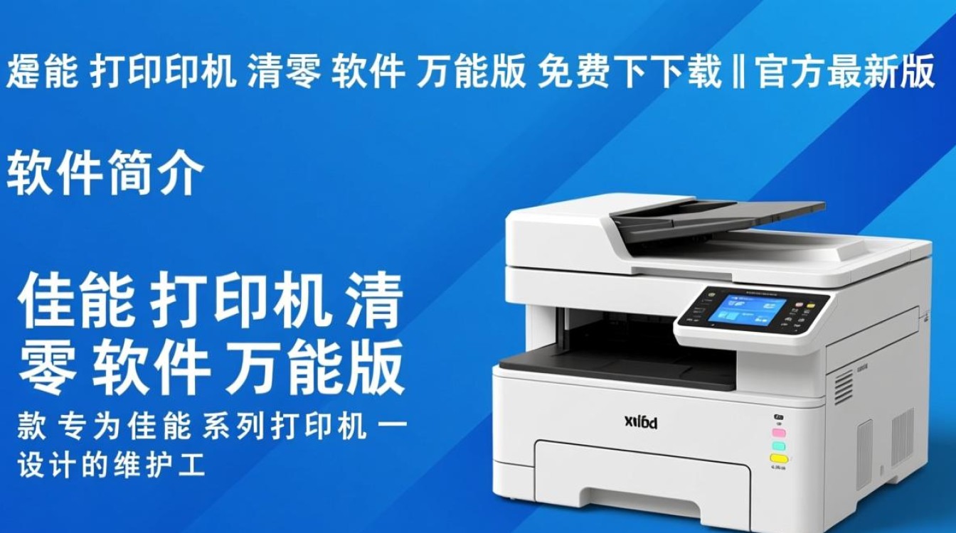 佳能打印机清零软件万能版2025免费下载