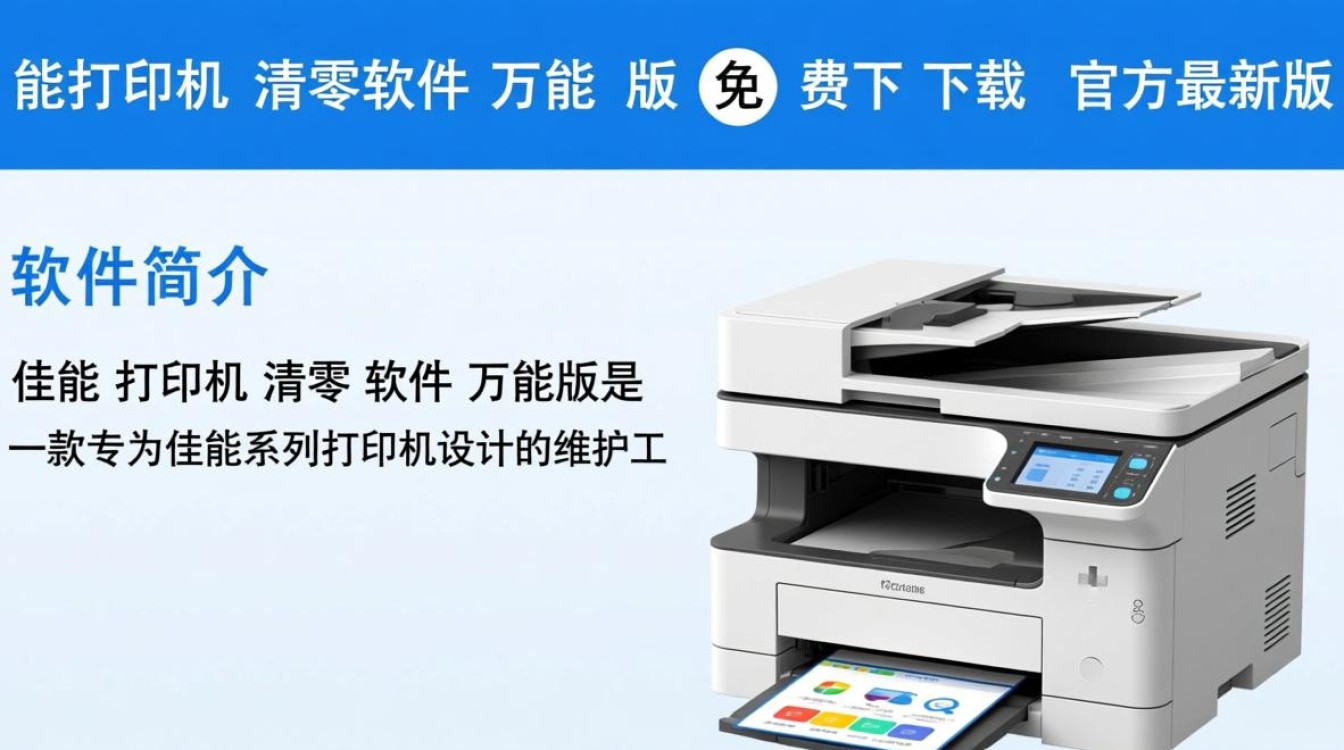 佳能打印机清零软件万能版2025免费下载