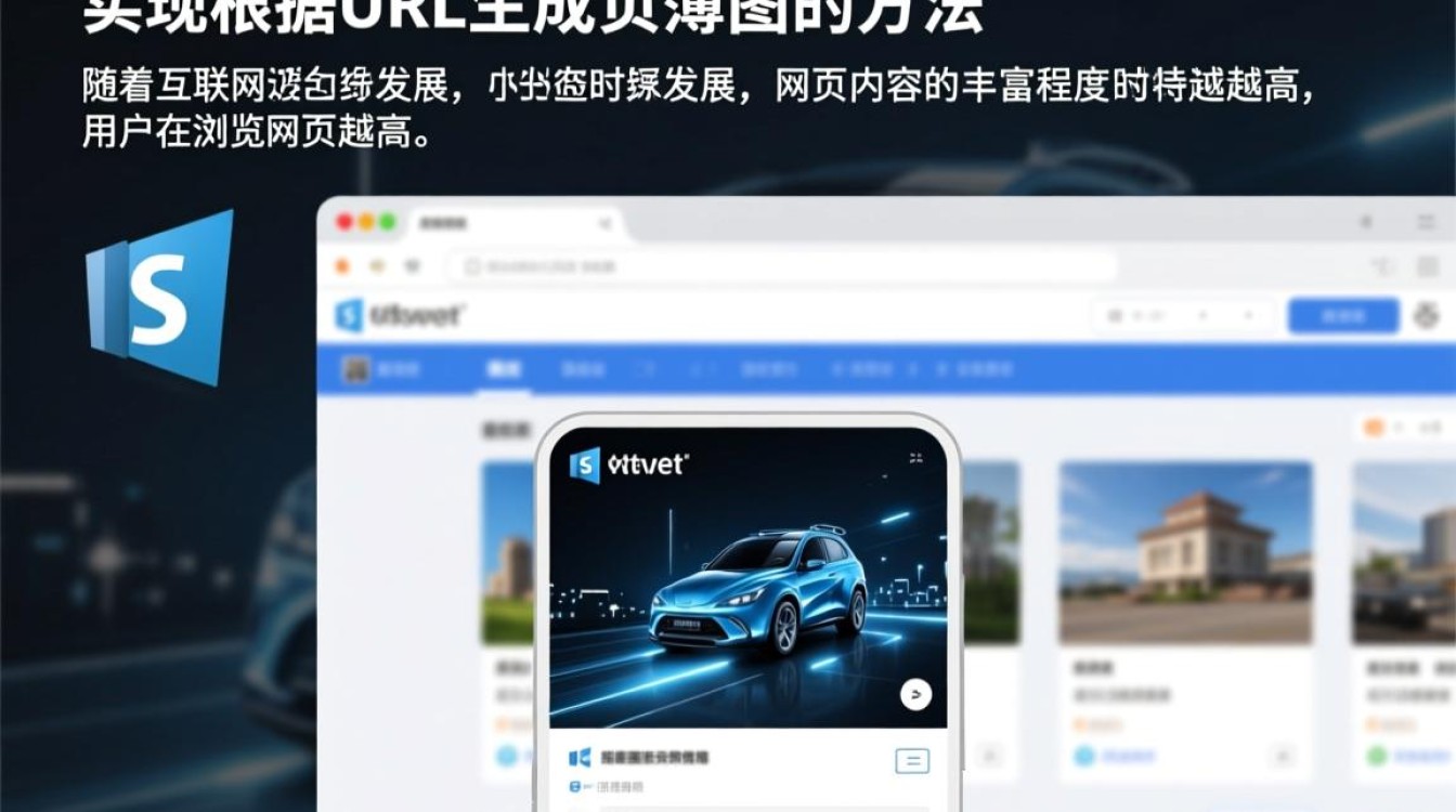 如何利用ASP.NET技术根据不同URL自动生成网页缩略图？