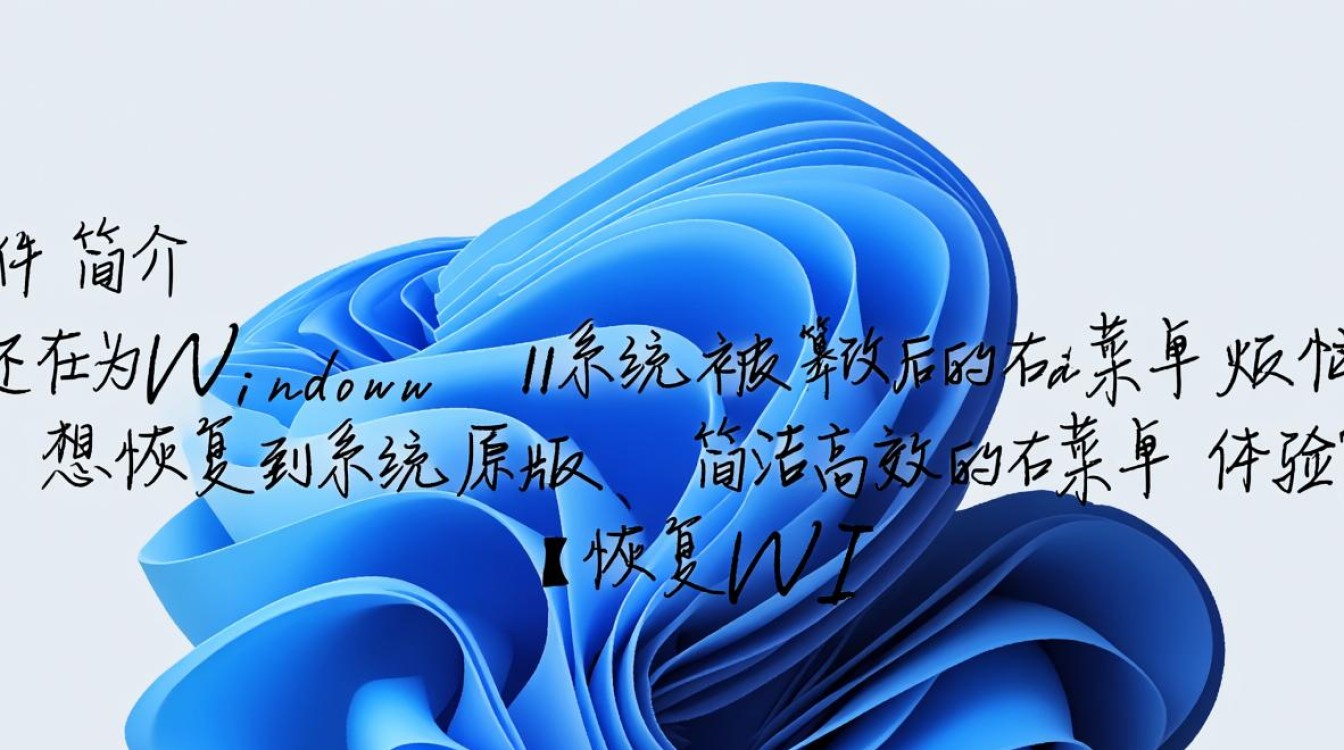 Win11右键菜单恢复工具 V1.0 绿色免费版