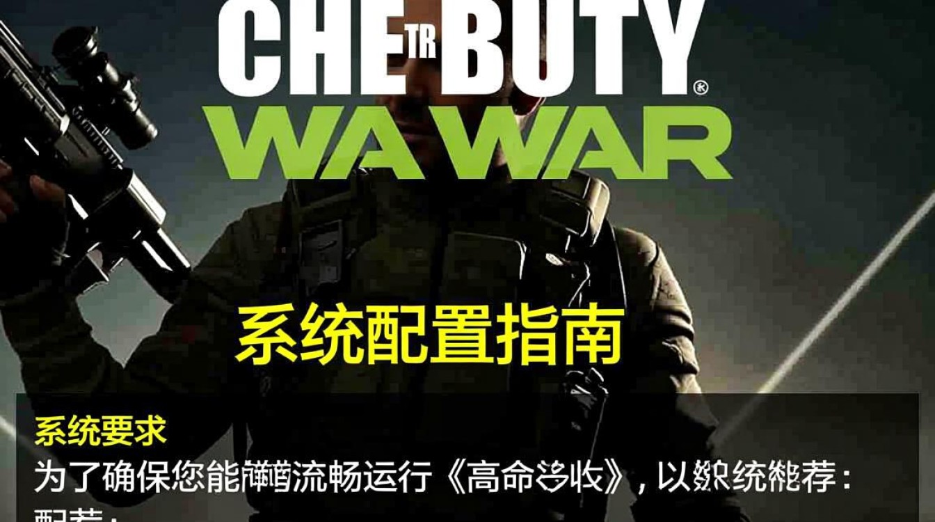 使命召唤高级战争配置要求是什么？详细解析配置疑问解答