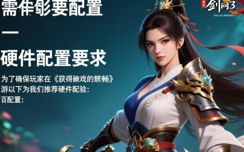 剑网3游戏配置要求详解，玩家如何选择合适配置？