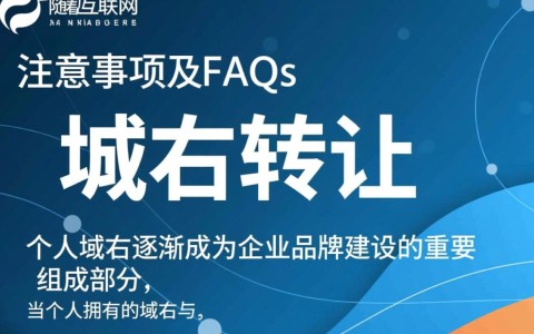 个人域名转让给公司，有哪些注意事项和潜在风险？