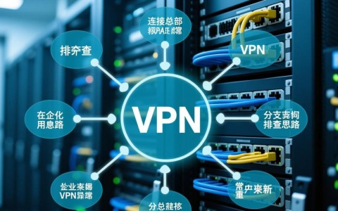 分支连接总部VPN异常怎么办？快速排查解决方法