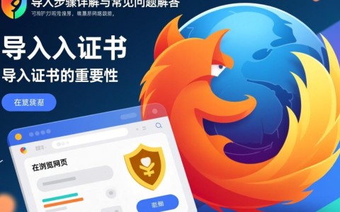 Firefox浏览器如何正确导入证书？详细步骤和常见问题解答！