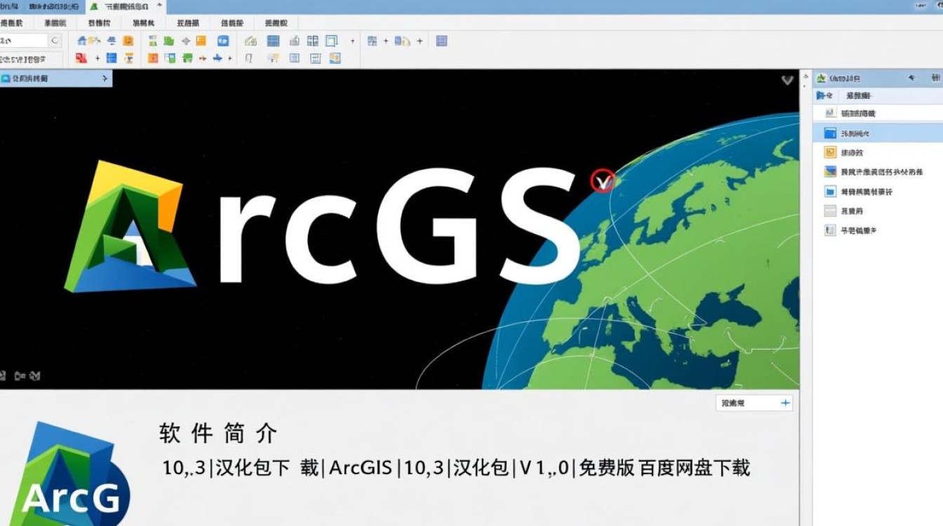ArcGIS10.3汉化包V1.0免费版百度网盘下载