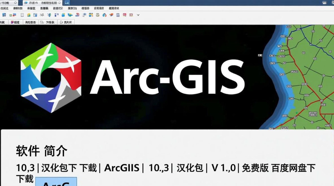 ArcGIS10.3汉化包V1.0免费版百度网盘下载