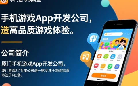 厦门手机游戏app开发公司，如何打造爆款游戏应用？