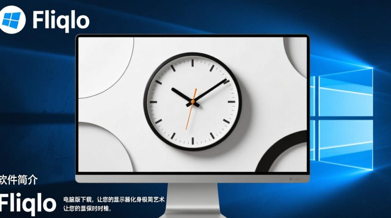 Fliqlo电脑版下载，简洁屏保工具，一键安装。