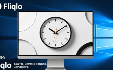 Fliqlo电脑版下载，简洁屏保工具，一键安装。