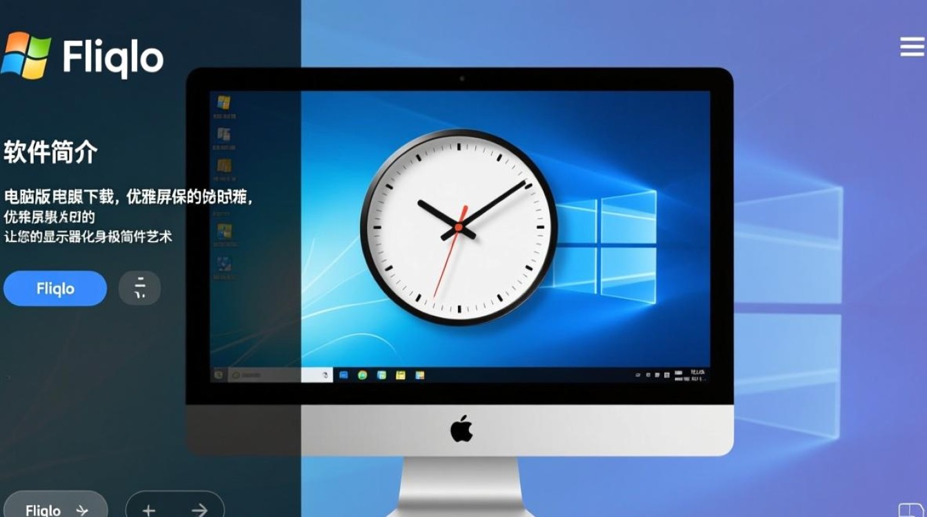 Fliqlo电脑版下载，简洁屏保工具，一键安装。