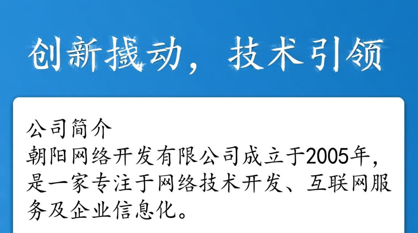 朝阳网络开发有限公司的业务范围和开发实力如何？有何独特优势？