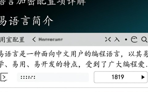 易语言加密配置项，如何确保数据安全与隐私保护？