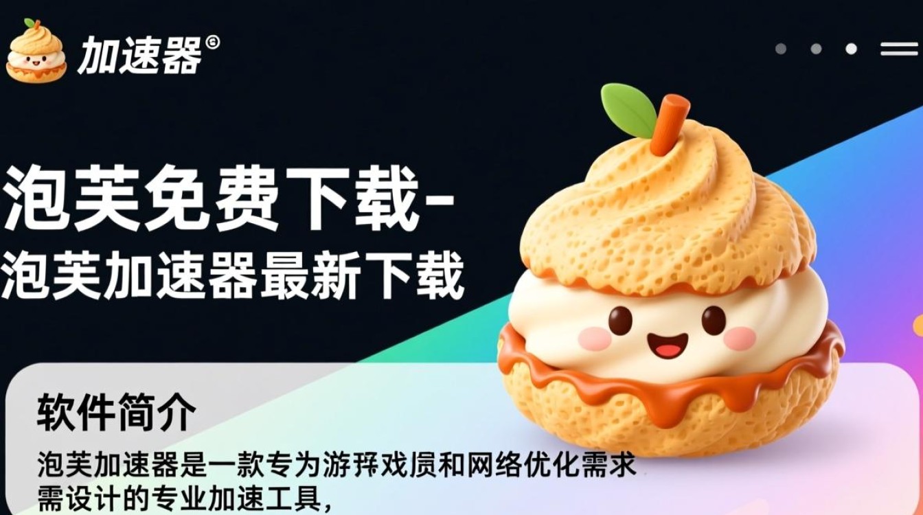 泡芙加速器免费下载，最新版一键获取。