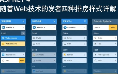 ASP.NET 4中GridView排序功能，四种样式有何区别与应用场景？