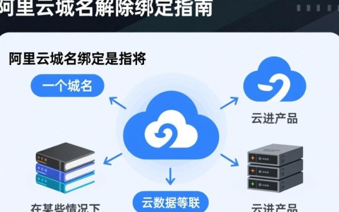 阿里云域名解除绑定操作指南，如何正确执行避免风险？