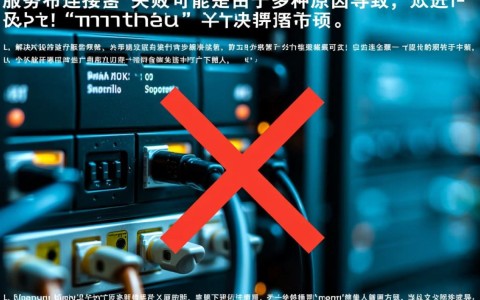 频道服务器连接失败，是网络问题还是服务器故障？快速排查与解决攻略！