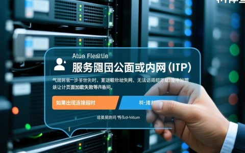 服务器IP无法访问怎么办？排查步骤与解决方法