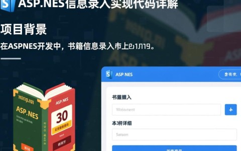 ASP.NET书籍信息录入系统，代码实现过程中有哪些疑问与挑战？