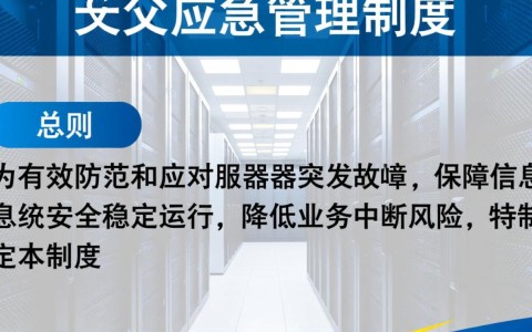 服务器父应急管理制度如何落地执行？