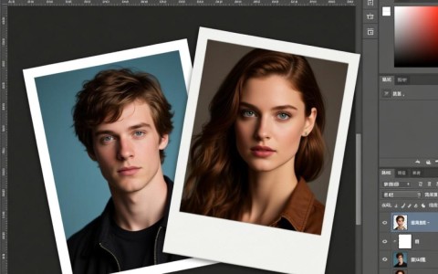 Photoshop技巧解析，两张图片完美重叠的方法大揭秘！