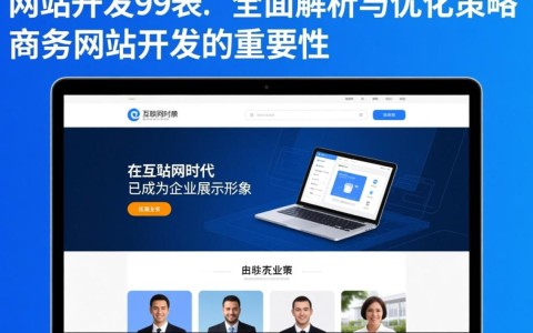 商务网站开发99表，究竟有何独到之处，为何备受瞩目？