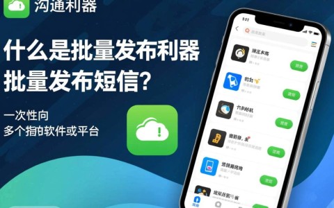 批量发布短信时，如何确保消息准确送达并提高效率？