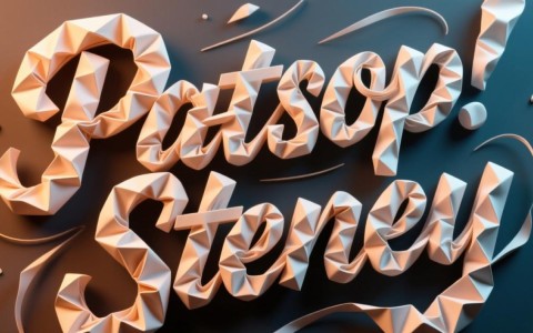 如何用PS制作出逼真的褶皱文字效果技巧揭秘？