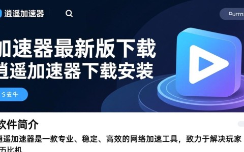 逍遥加速器最新版下载安装