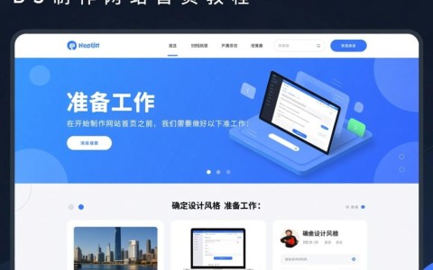 PS制作网站首页教程，如何用Photoshop打造专业网站主页？