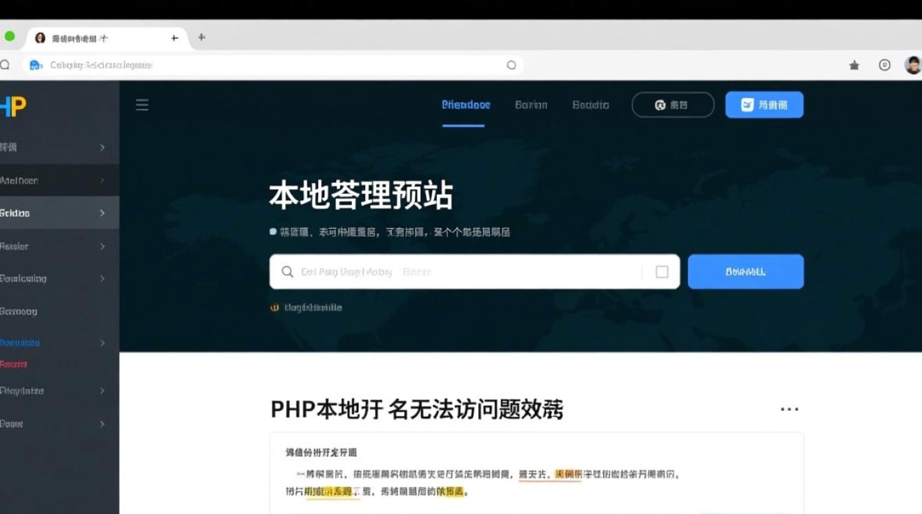 php本地域名访问不了怎么办?本地环境域名无法解析如何解决? php本地域名访问不了怎么办?本地环境域名无法解析如何解决?