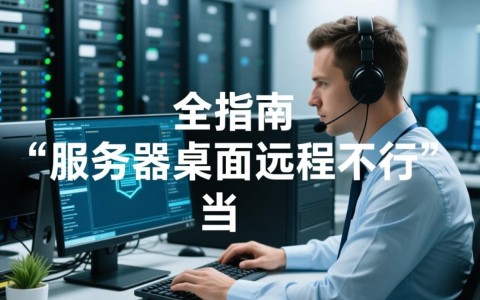 服务器桌面远程连接失败怎么办？排查步骤有哪些？