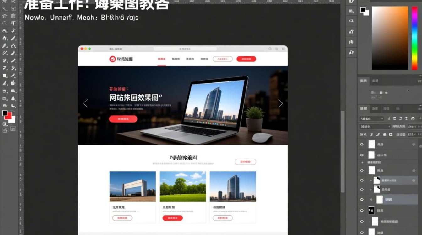 ps制作网站效果图教程,有哪些高效技巧和注意事项? ps制作网站效果图教程,有哪些高效技巧和注意事项?