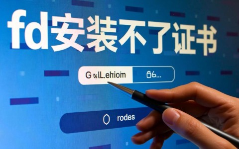 为什么我的FD安装证书总是失败？是证书问题还是其他原因？