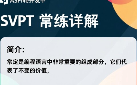 aspnet常量有哪些用途和具体例子？