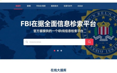 fbi在线数据库揭秘，FBI是如何构建和运用其庞大信息系统的？