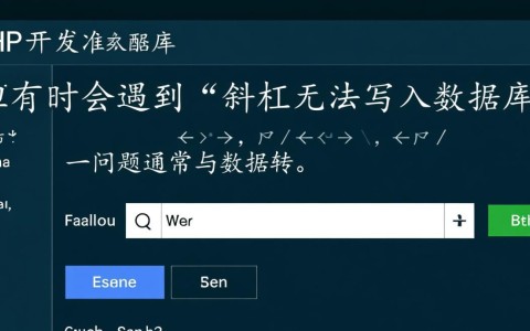 php斜杠无法写入数据库怎么办？解决方法有哪些？