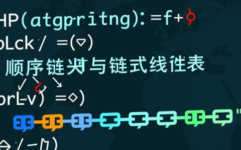 PHP顺序链表与链式线性表的区别和应用场景是什么？