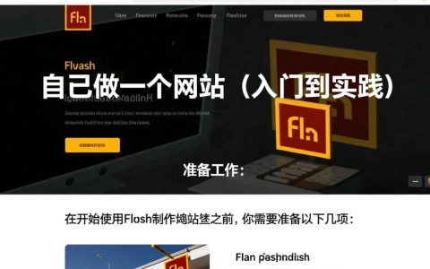 如何自己动手制作一个专业的Flash网站？详细教程和技巧分享！