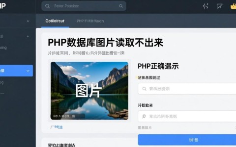 php数据库读取图片失败怎么办？路径或代码哪里出错了？