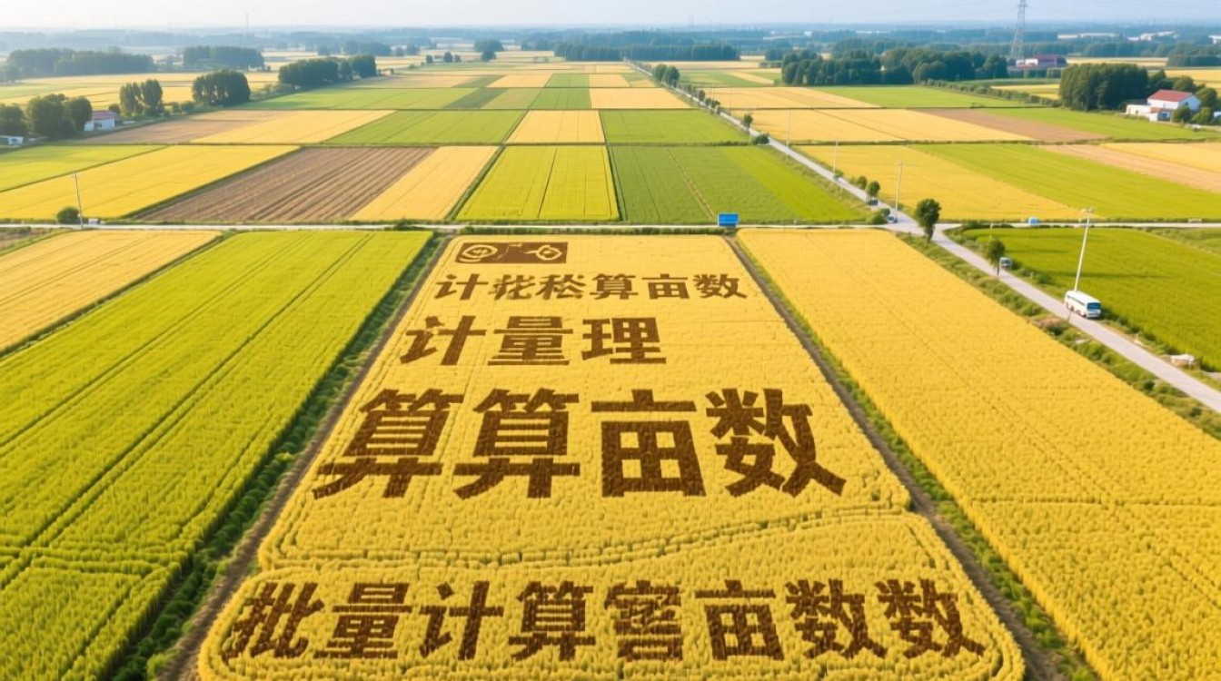 批量计算亩数时，有哪些高效实用的方法和工具推荐？