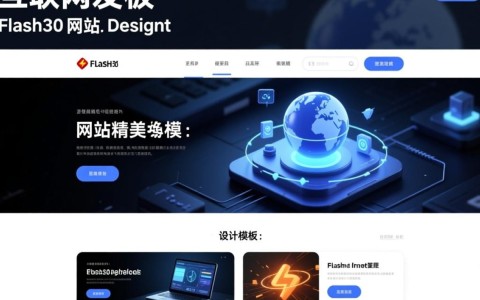 flash30网站模板为何如此受欢迎？揭秘其独特魅力与设计秘诀！